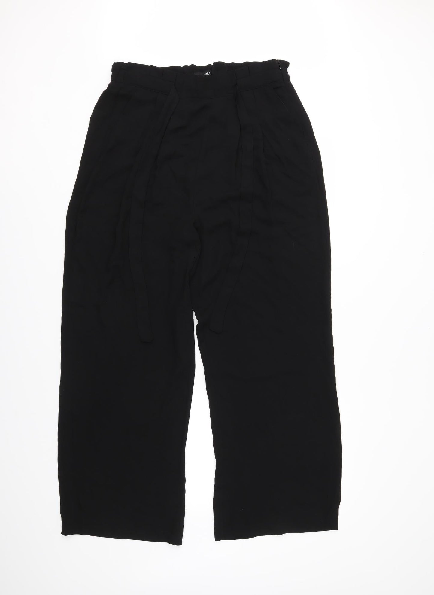 Desires Womens Black   Trousers  Size 14 L28 in