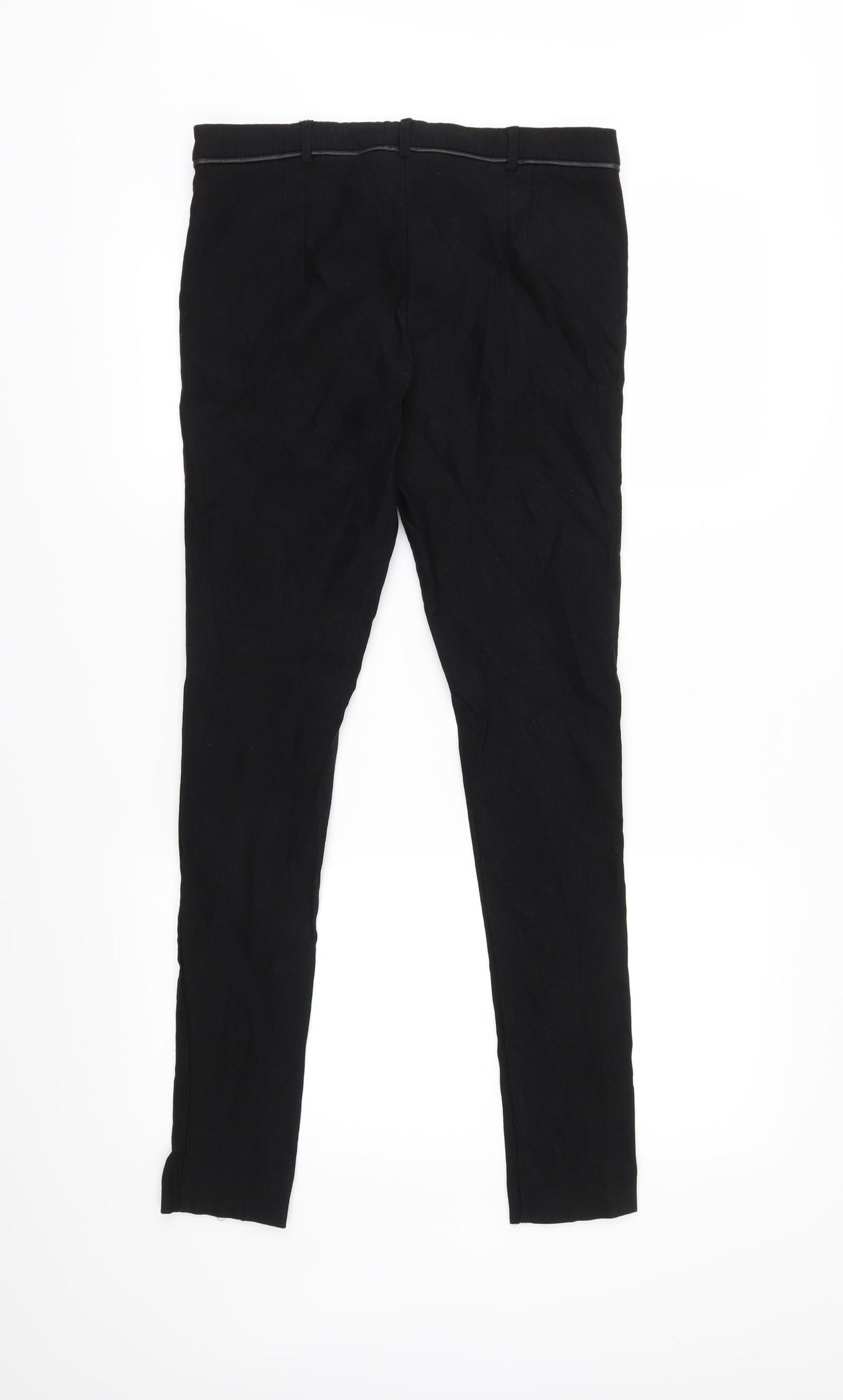 Womens UK Size 12 Dorothy Perkins Regular Fit  Black Trousers