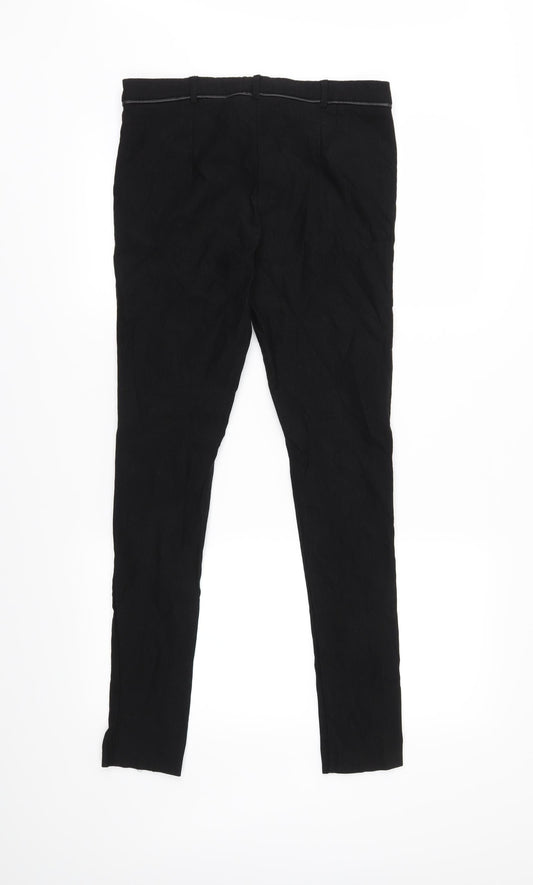 Womens UK Size 12 Dorothy Perkins Regular Fit  Black Trousers
