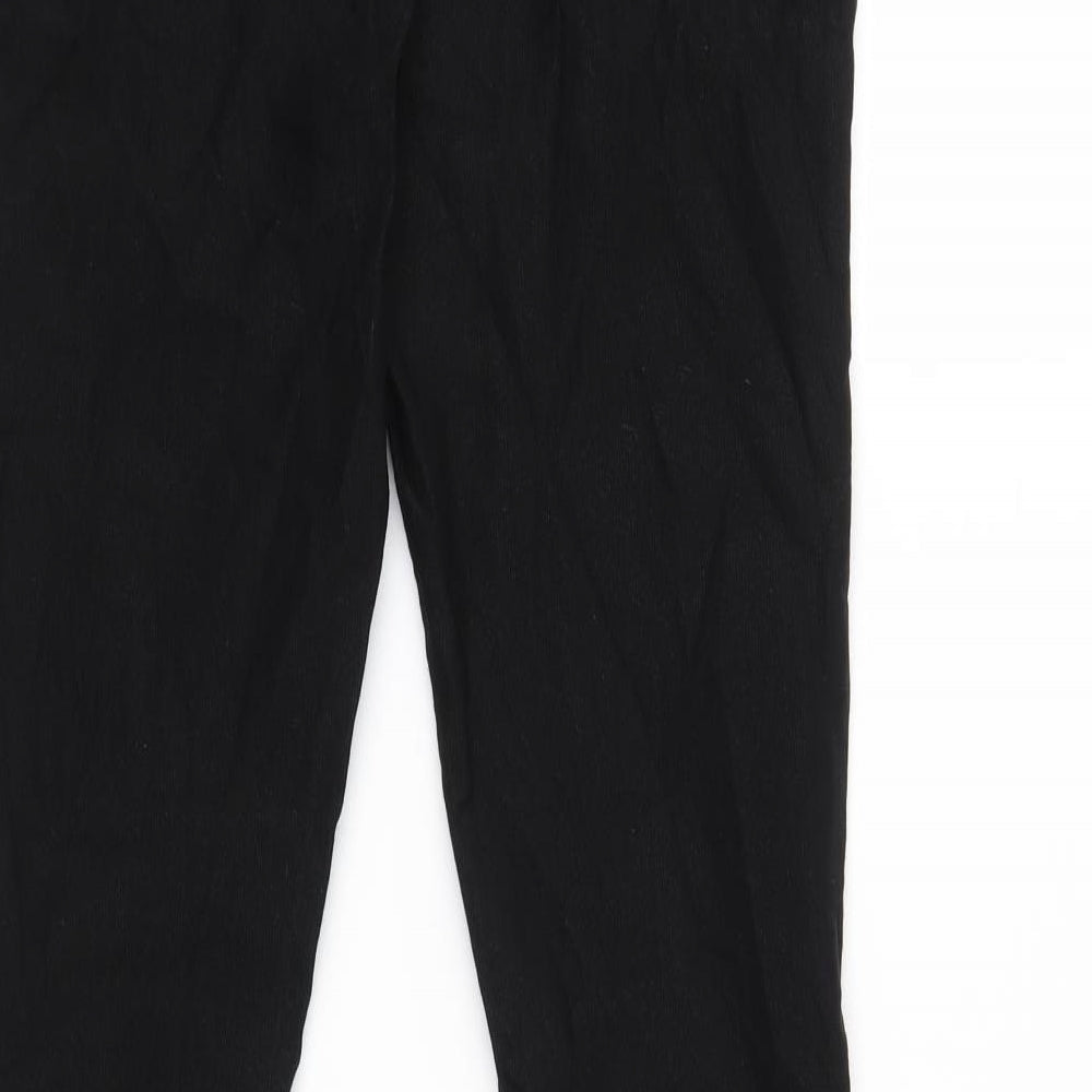 Womens UK Size 12 Dorothy Perkins Regular Fit  Black Trousers