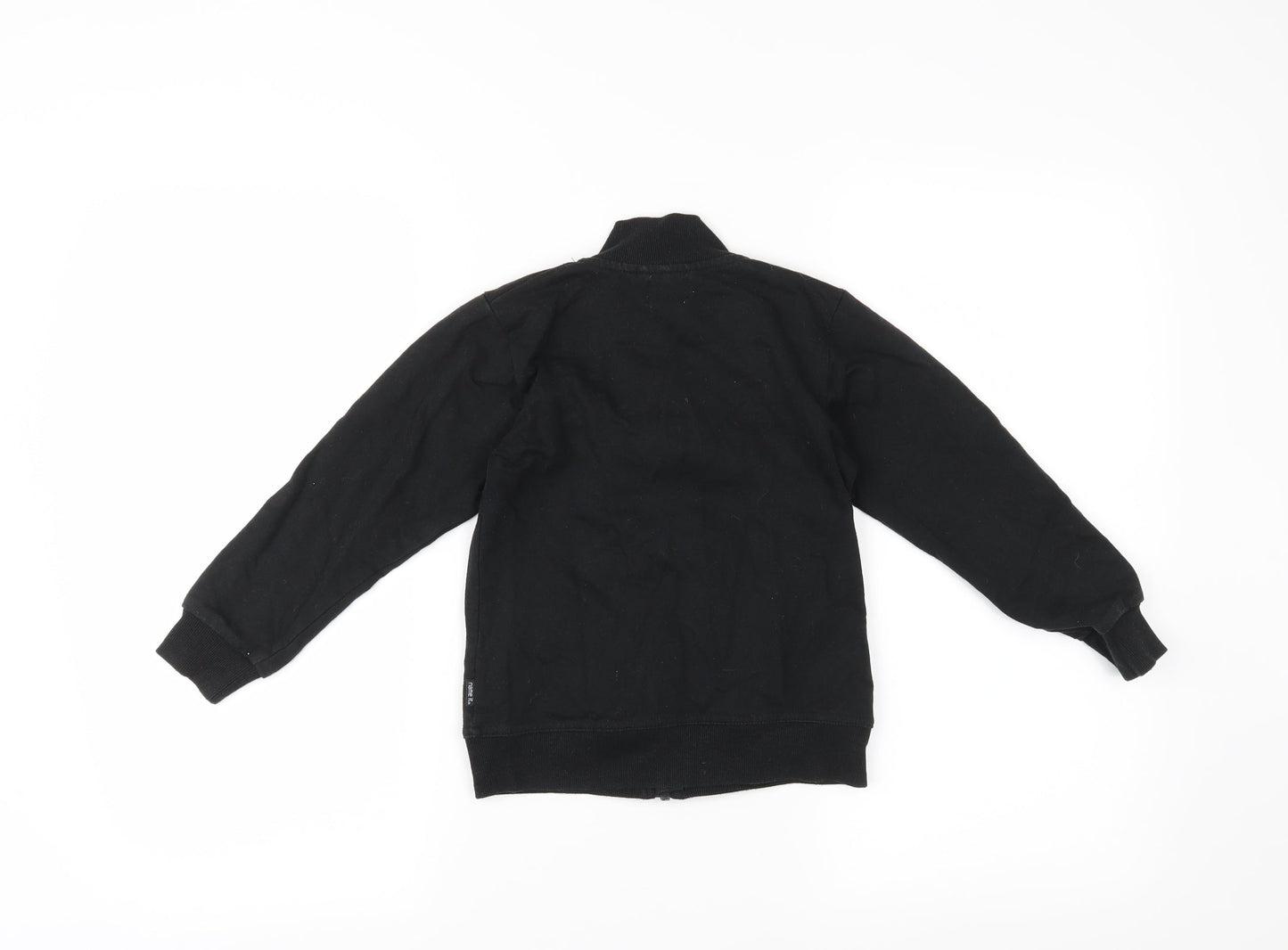 name it Boys Black   Full Zip Jumper Size 5 Years
