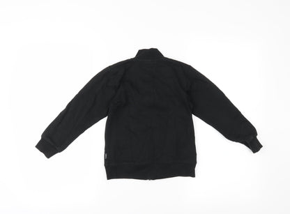 name it Boys Black   Full Zip Jumper Size 5 Years