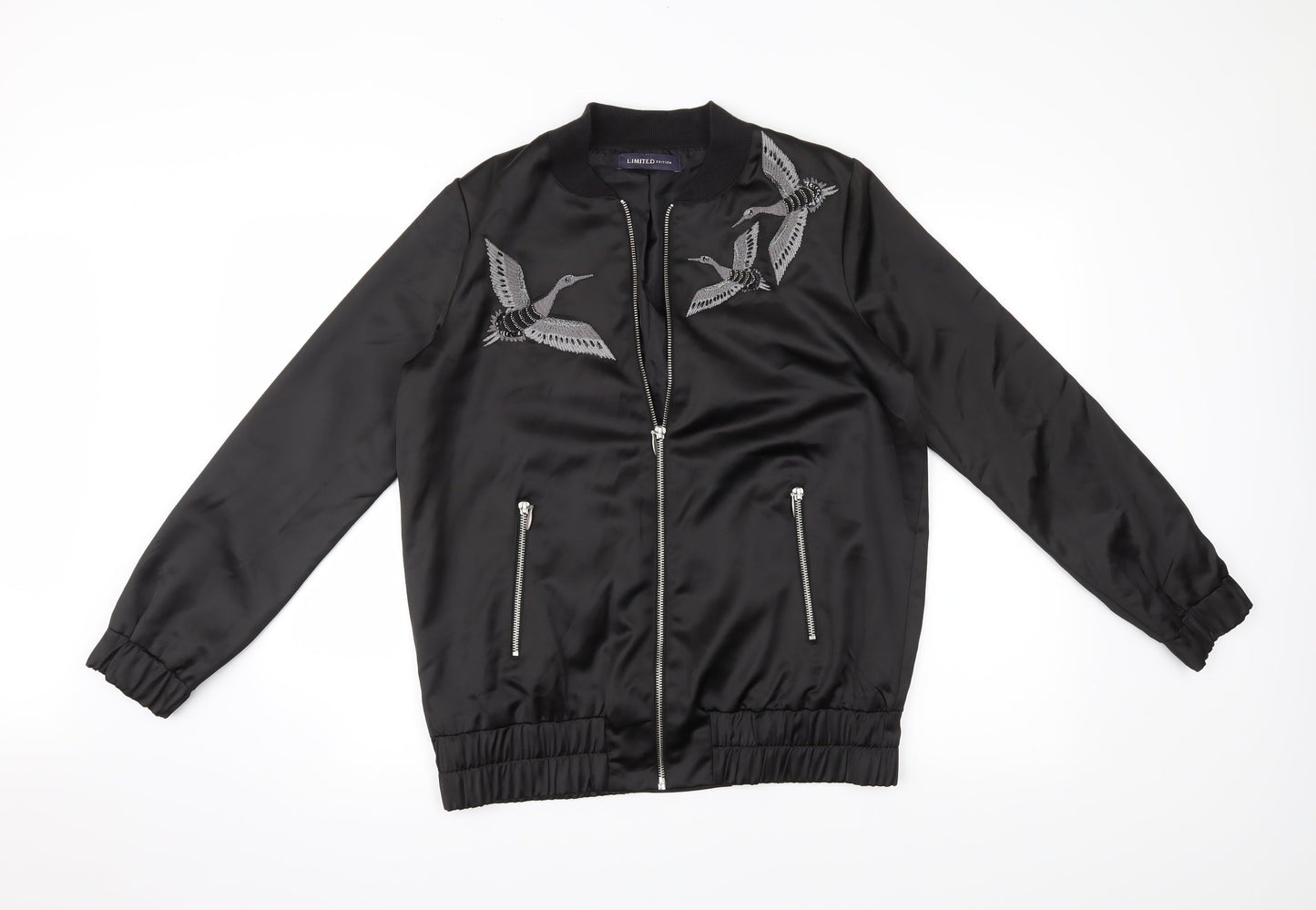 Womens UK Size 10 M&S Black Jacket
