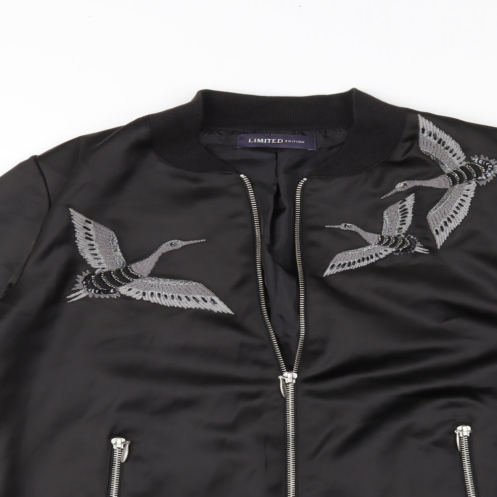 Womens UK Size 10 M&S Black Jacket