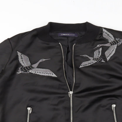 Womens UK Size 10 M&S Black Jacket