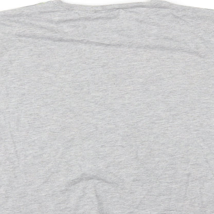 Womens UK Size 8 Atmosphere Grey Basic T-Shirt