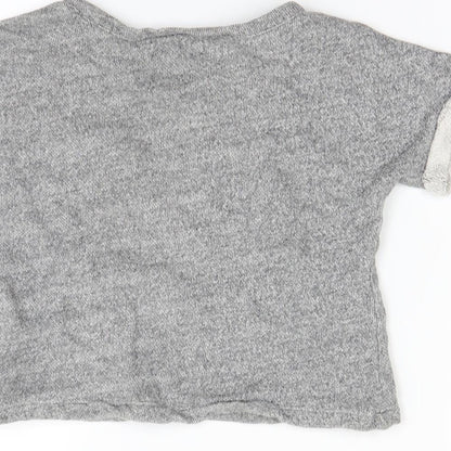 Gap Girls Grey   Pullover Jumper Size 3-4 Years