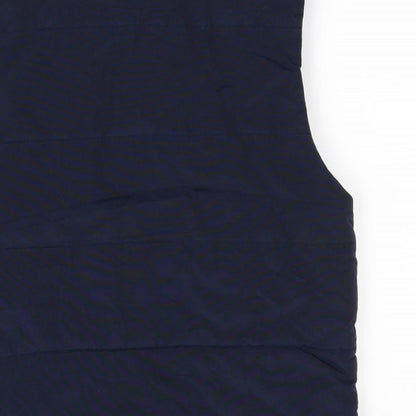 cyrk Womens Blue   Gilet Coat Size S
