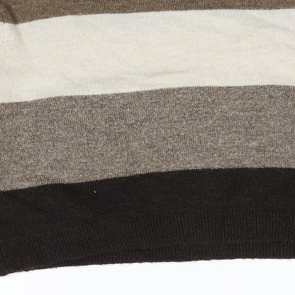 H&M  Womens Multicoloured Striped  Pullover Jumper Size S
