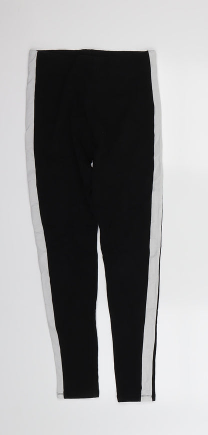 Womens UK Size XS H&M  Harem Black Leggings