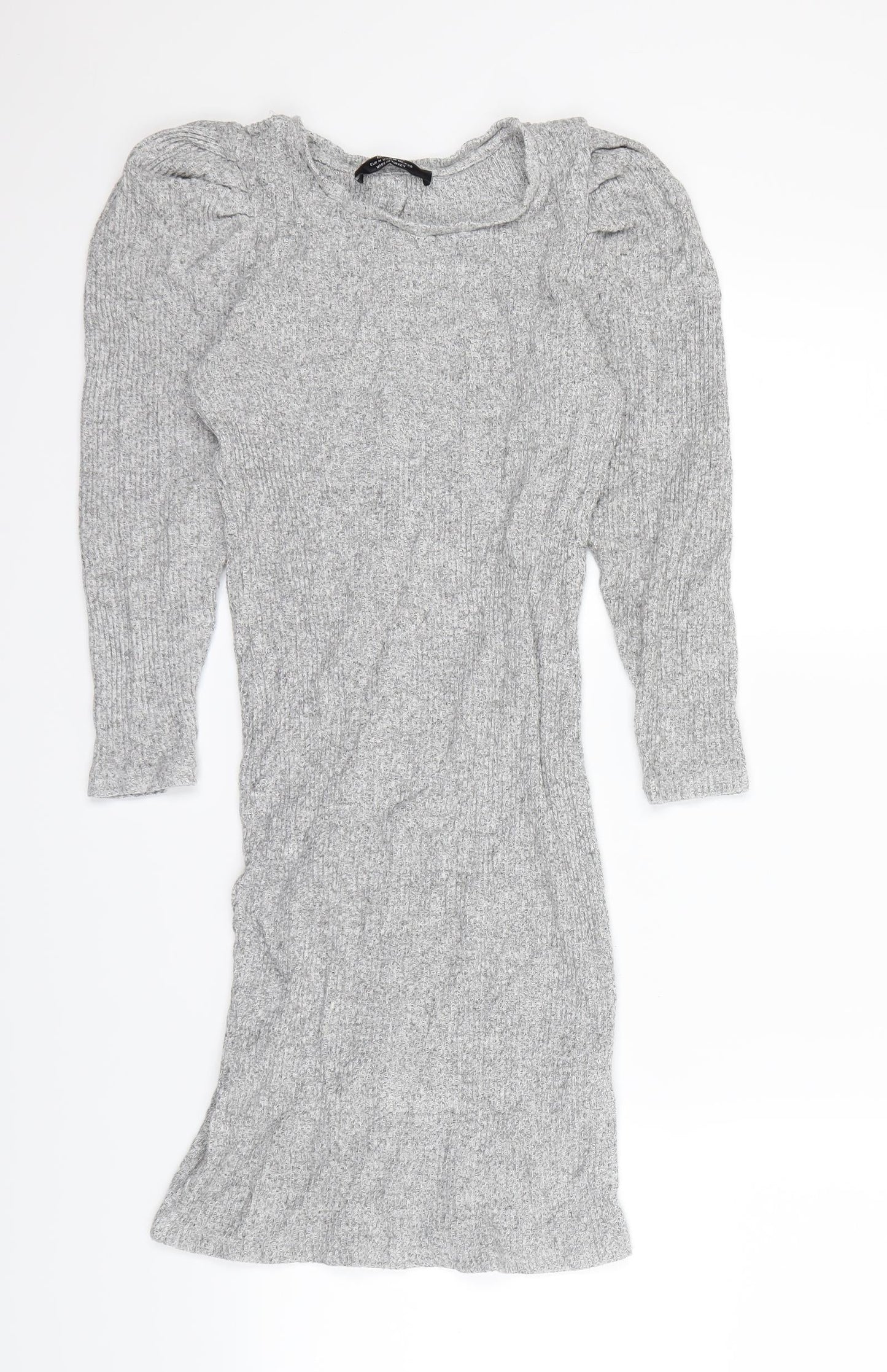 Bershka Womens Grey   Bodycon  Size M