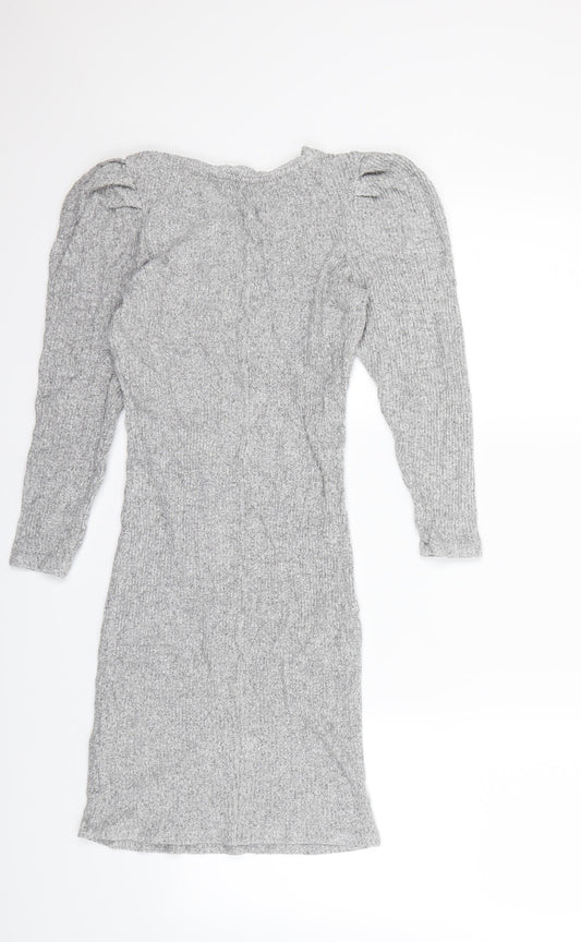 Bershka Womens Grey   Bodycon  Size M