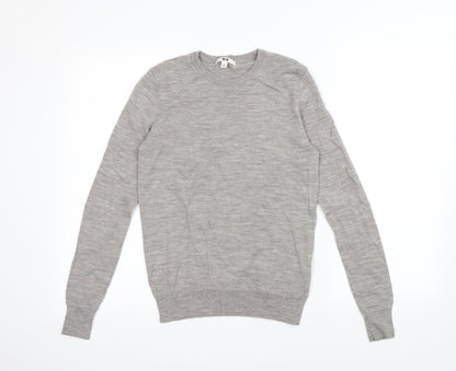 Womens Grey   Pullover Sweatshirt Size S