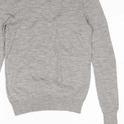 Womens Grey   Pullover Sweatshirt Size S