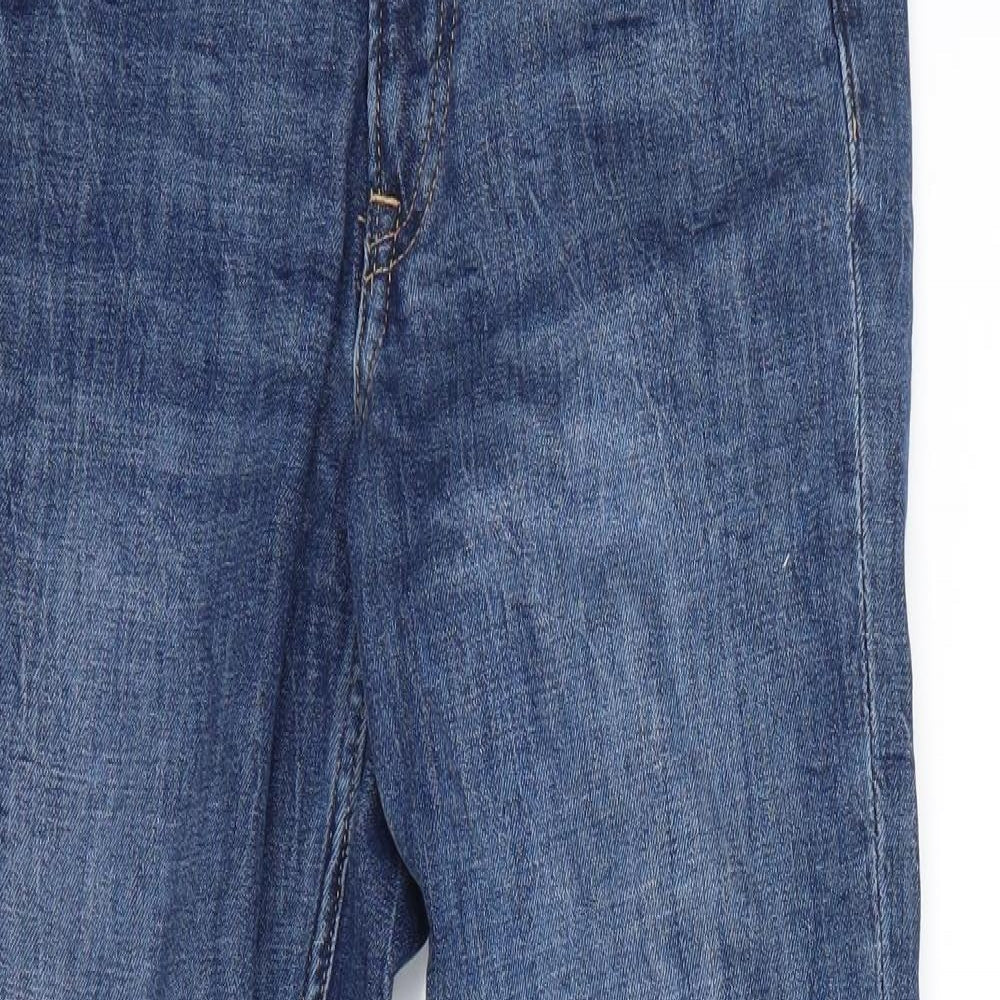 Womens UK Size 6 H&M Regular Fit Skinny Blue Jeans