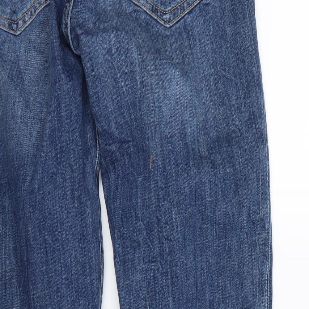 Womens UK Size 6 H&M Regular Fit Skinny Blue Jeans