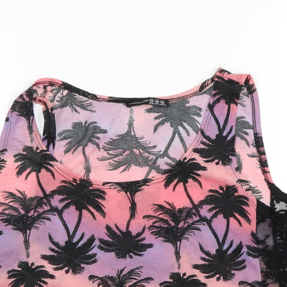 Womens UK Size 14 Atmosphere Black Basic Tank