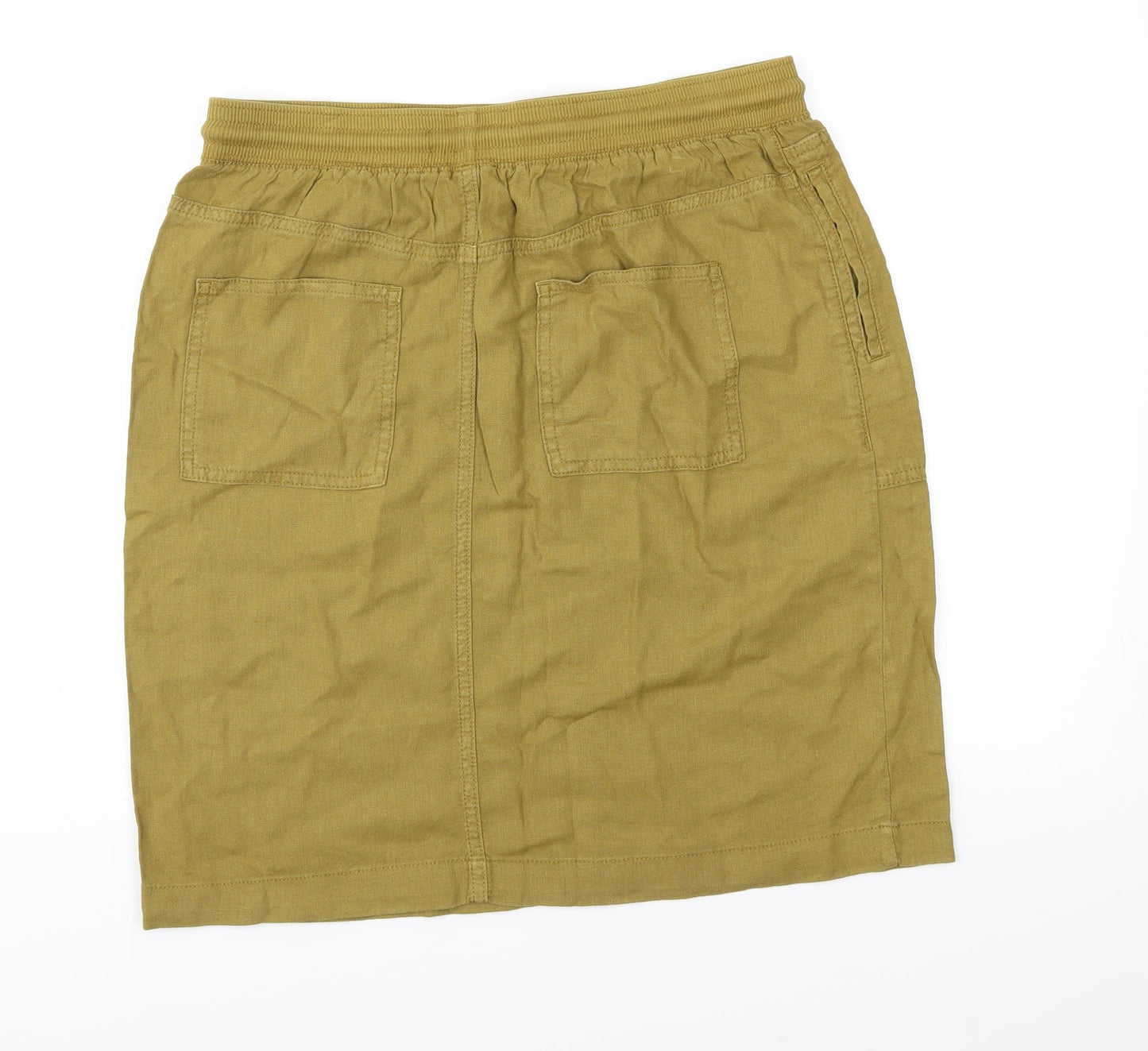 Marks and Spencer Womens Green   Straight & Pencil Skirt Size 12