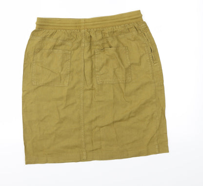 Marks and Spencer Womens Green   Straight & Pencil Skirt Size 12