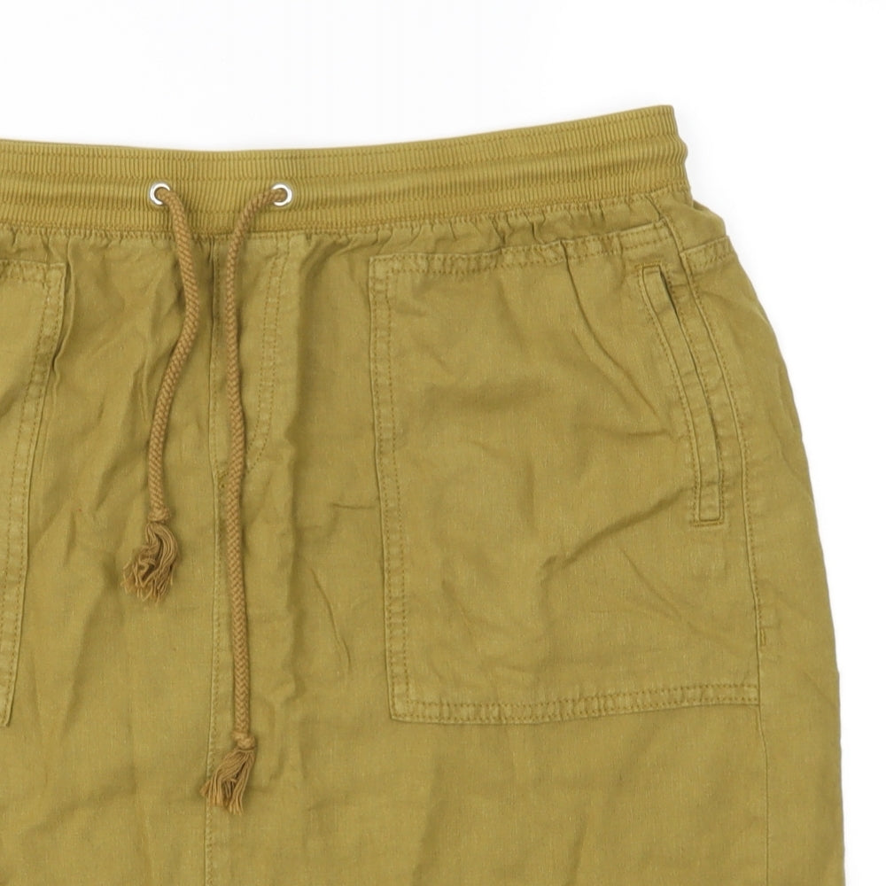 Marks and Spencer Womens Green   Straight & Pencil Skirt Size 12