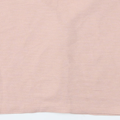 Jennyfer Womens Pink  Jersey Jacket  Size M