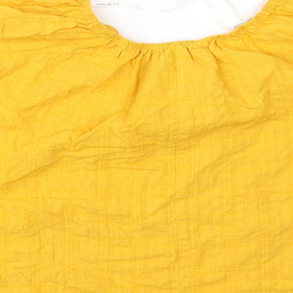 Primark Womens Yellow   Basic Blouse Size 12