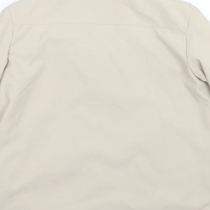 Womens UK Size 10 Finesse Beige Overcoat