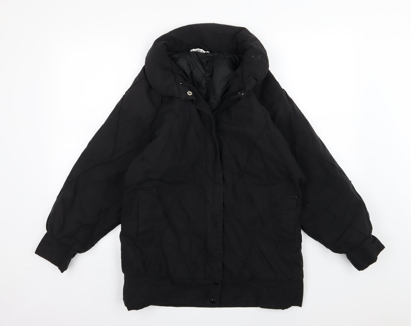 Womens UK Size S Preworn Black Jacket