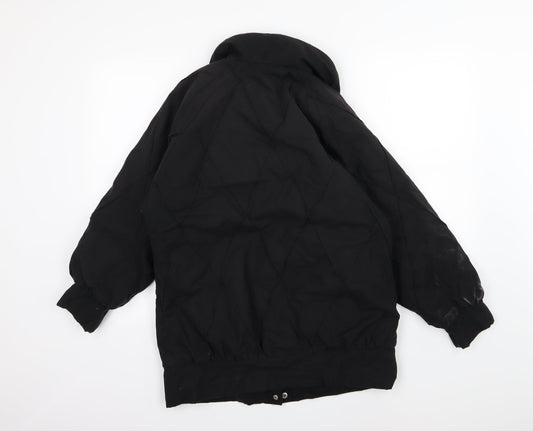 Womens UK Size S Preworn Black Jacket