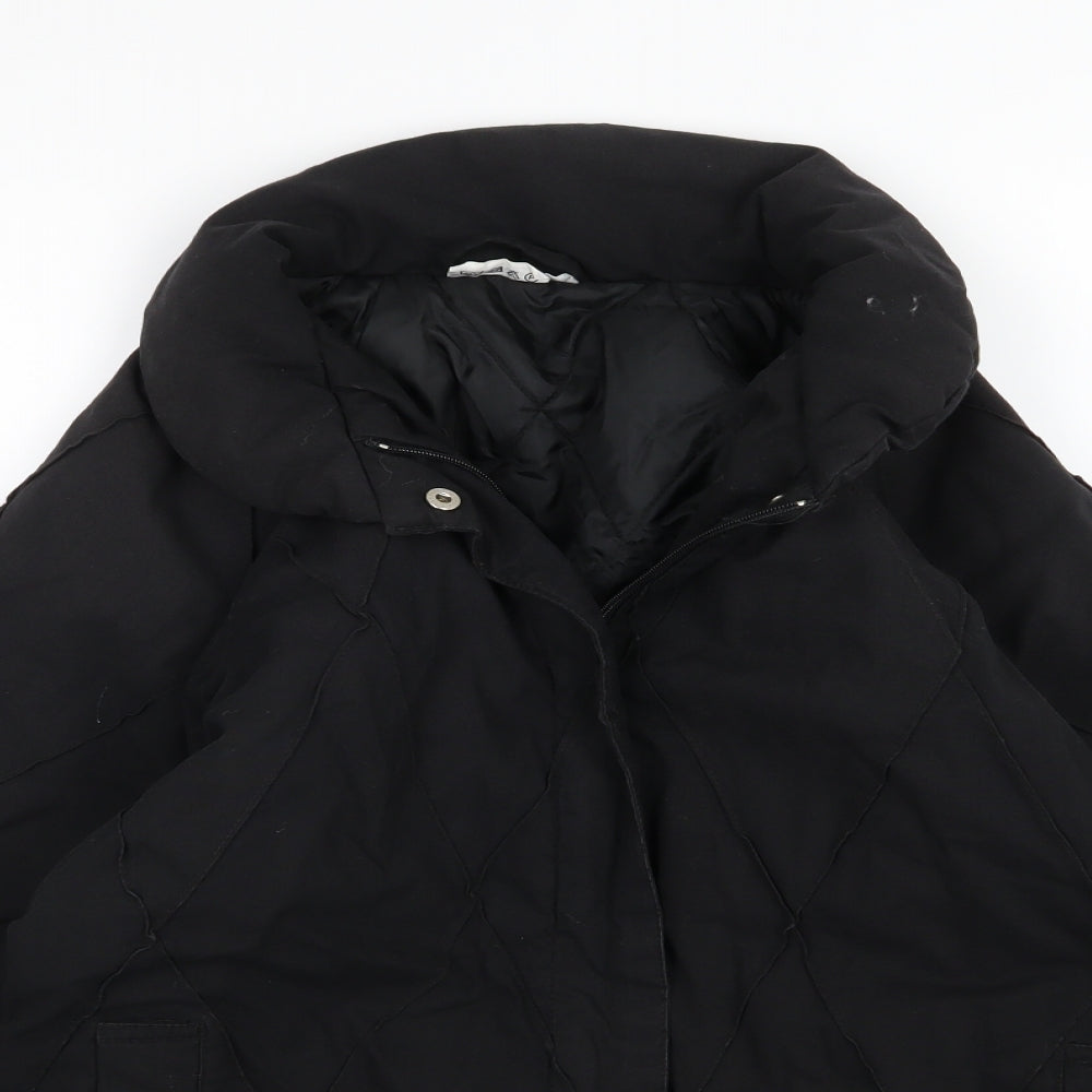 Womens UK Size S Preworn Black Jacket
