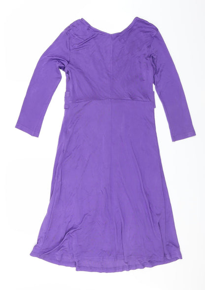 Seraphine Womens Purple   Ball Gown  Size 10