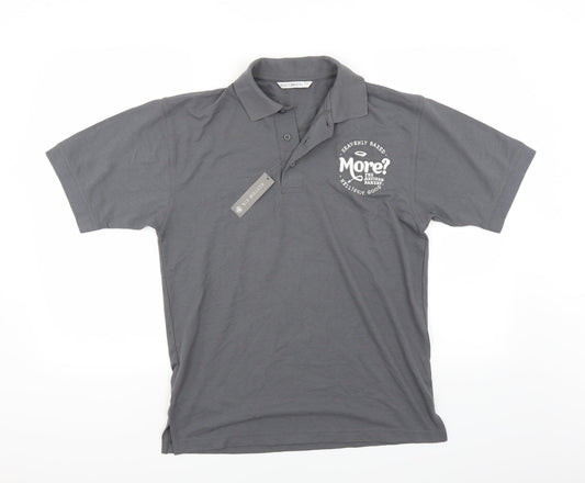 Kustom Kit Mens Grey    Polo Size S