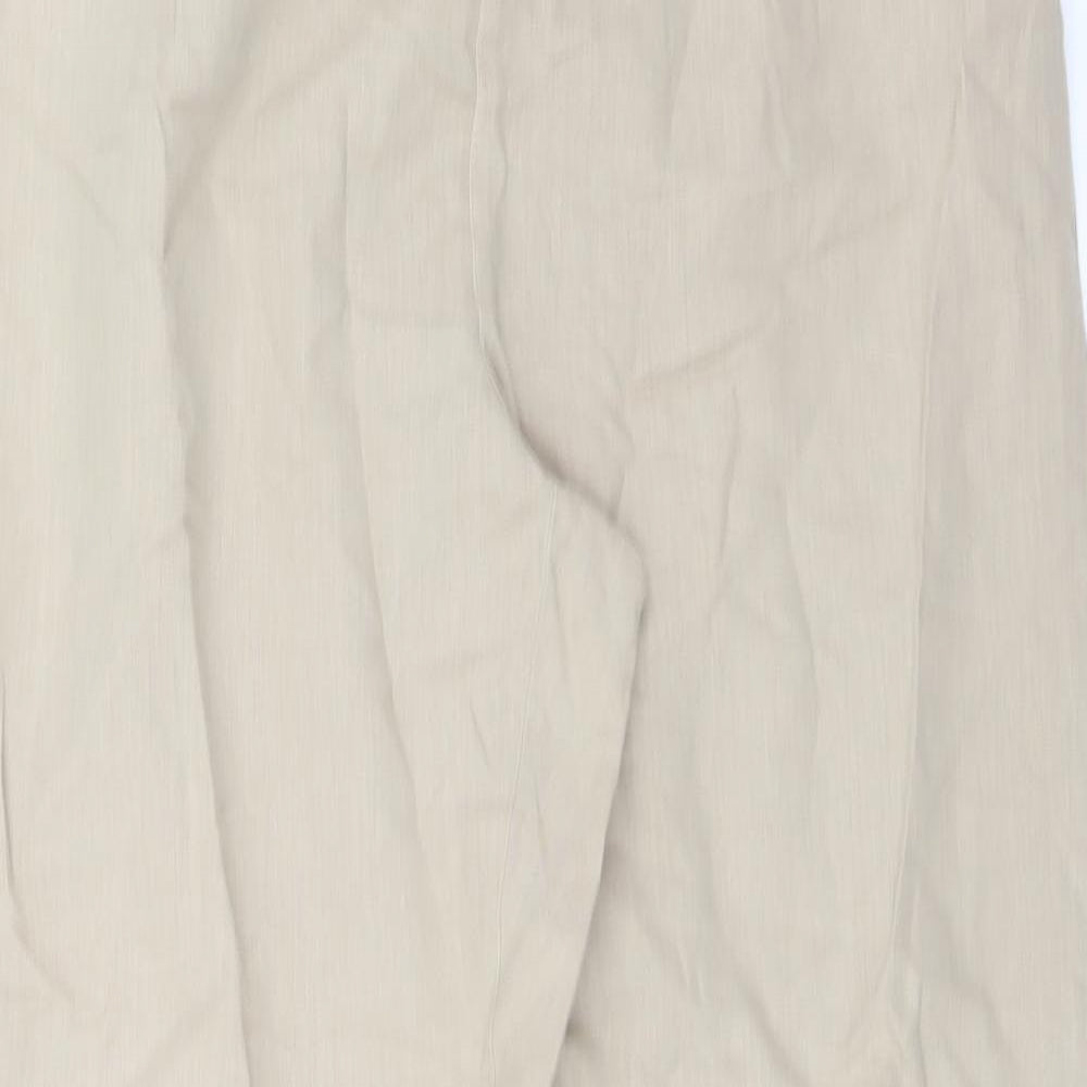 KOAN Womens Beige   Trousers  Size 16 L28 in
