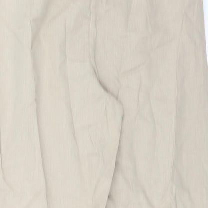 KOAN Womens Beige   Trousers  Size 16 L28 in