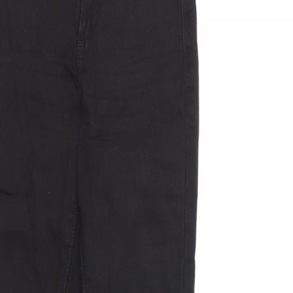 Denim & Co. Womens Black  Denim Skinny Jeans Size 8 L30 in