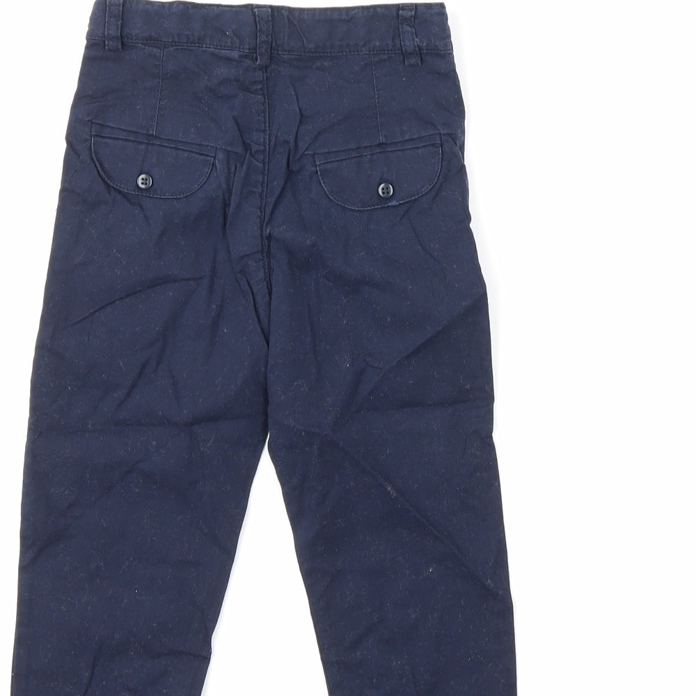Preworn Boys Blue   Chino Trousers Size 2 Years