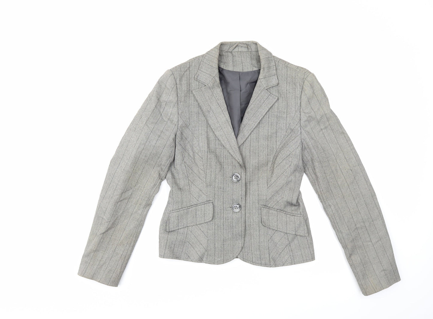 Womens UK Size 8 Dorothy Perkins Grey Jacket
