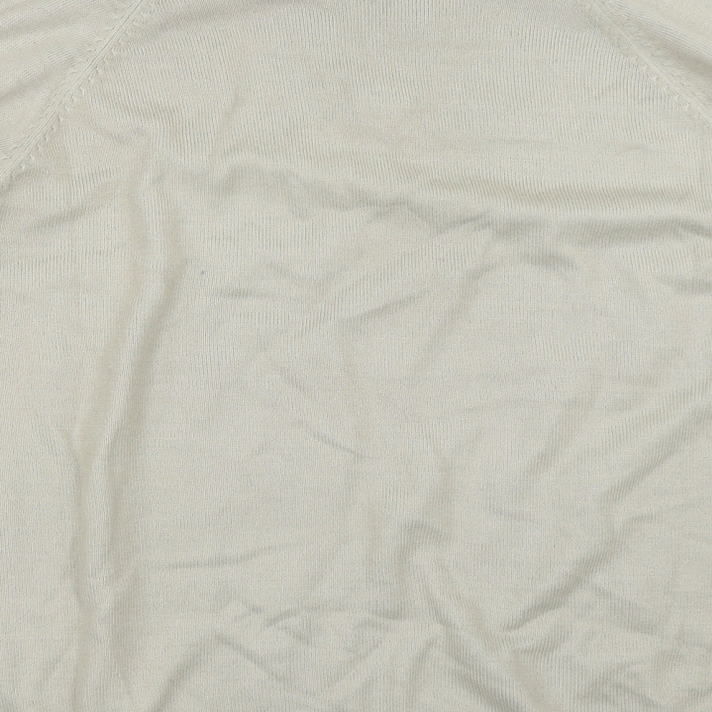 BHS Mens Green   Henley Jumper Size M