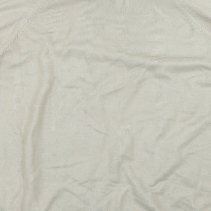 BHS Mens Green   Henley Jumper Size M