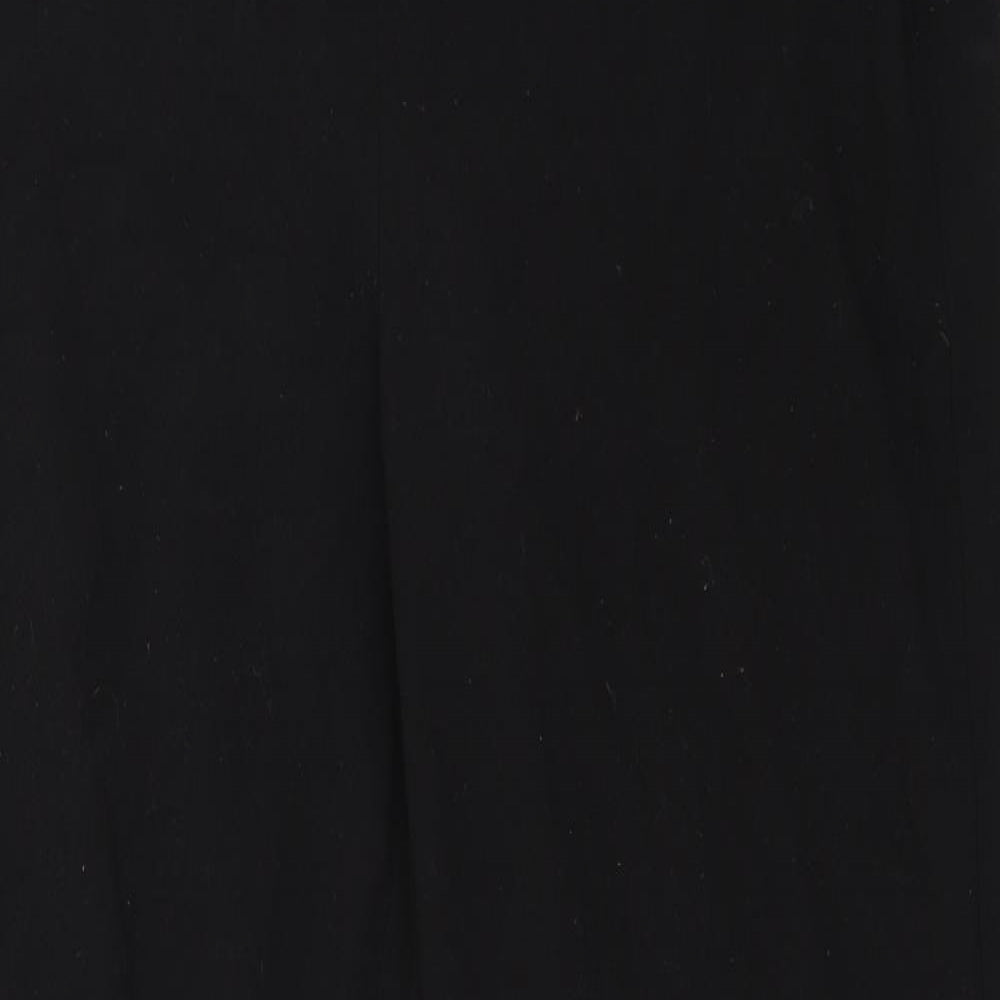 Womens UK Size 14 Marks and Spencer Regular Fit  Black Trousers
