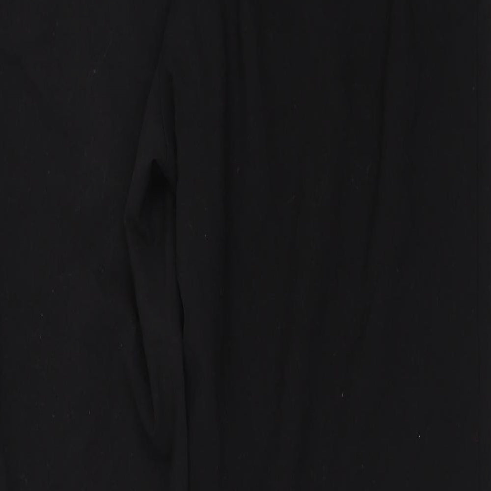 Womens UK Size 14 Marks and Spencer Regular Fit  Black Trousers