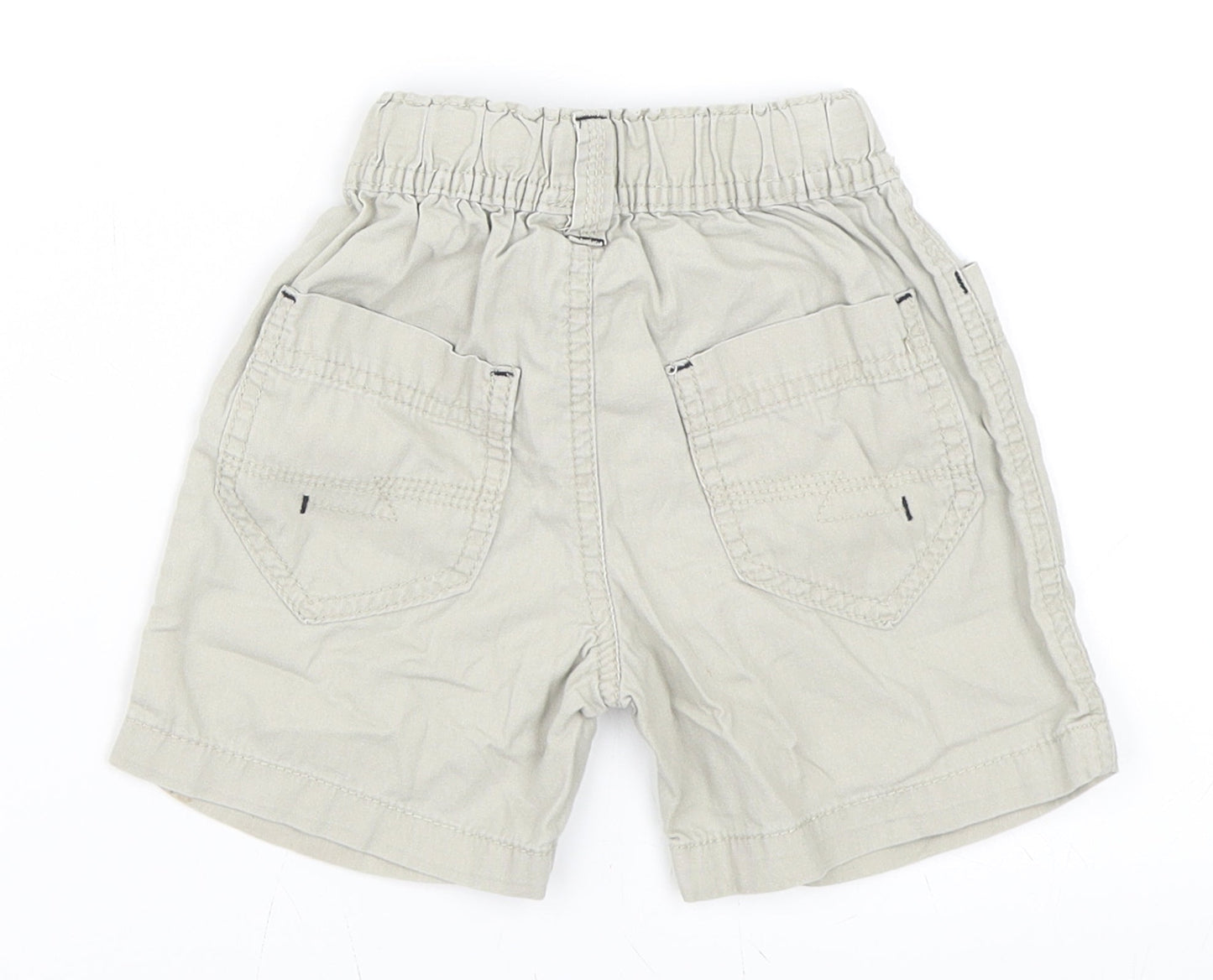 NEXT Boys Beige   Cropped Trousers Size 12-18 Months