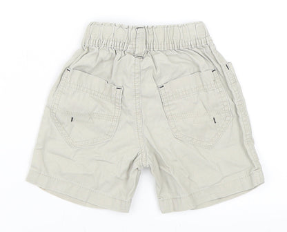 NEXT Boys Beige   Cropped Trousers Size 12-18 Months