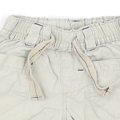 NEXT Boys Beige   Cropped Trousers Size 12-18 Months