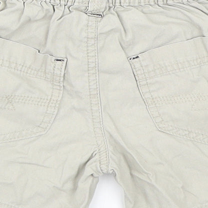 NEXT Boys Beige   Cropped Trousers Size 12-18 Months