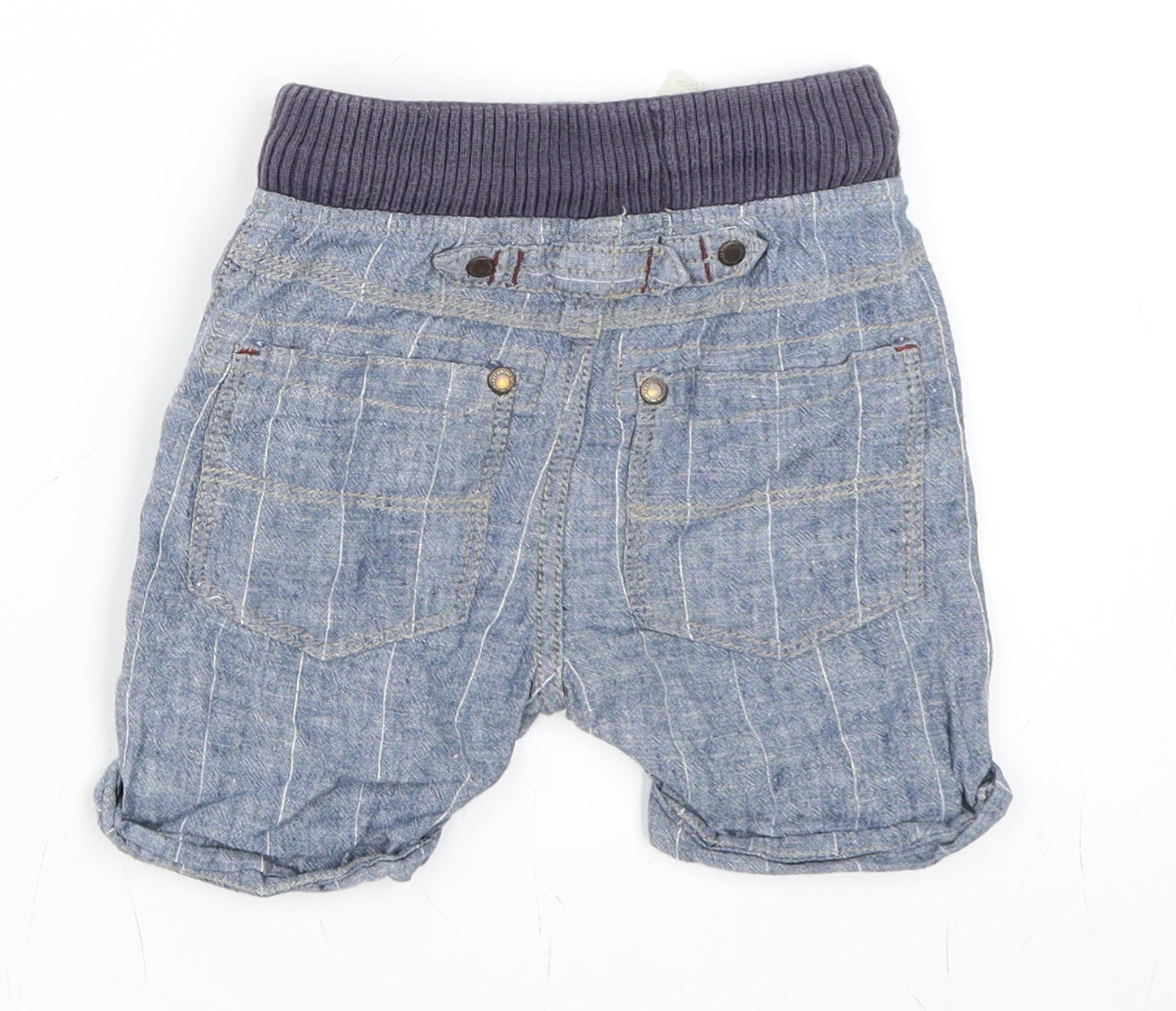 NEXT Boys Blue   Cropped Trousers Size 12-18 Months