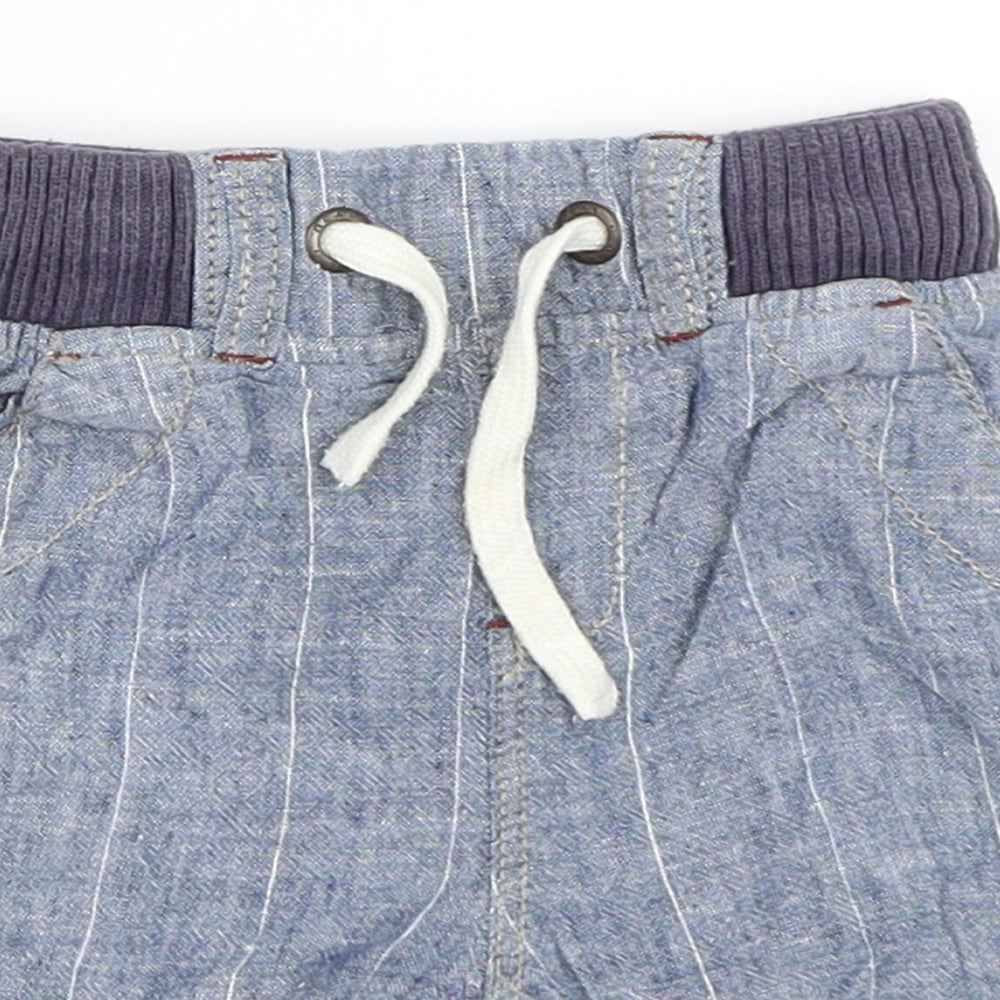 NEXT Boys Blue   Cropped Trousers Size 12-18 Months