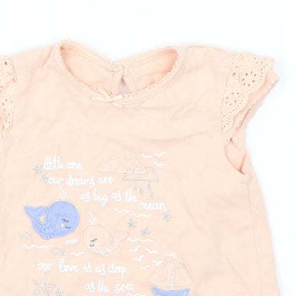 George Girls Pink   Shift  Size 9-12 Months  - Ocean
