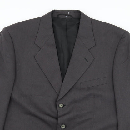 Mens UK Size L C&A Regular Grey Suit Jacket