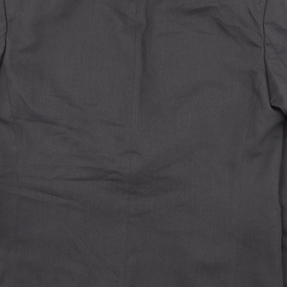 Mens UK Size L C&A Regular Grey Suit Jacket